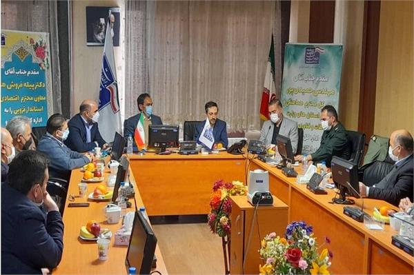 معارفه مدیر کل ارتباطات با حضور معاون هماهنگی و امور استان‌های وزارت