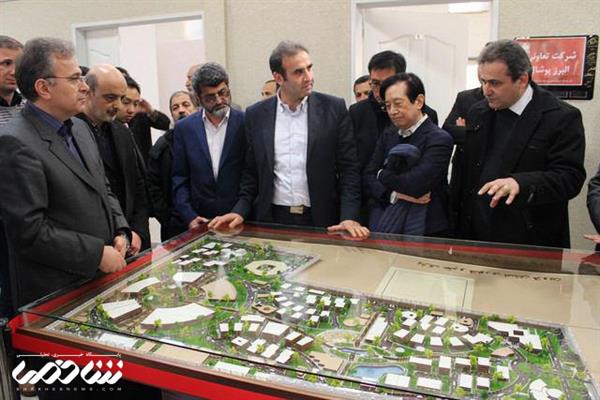 حضور مدیر کل ارتباطات و فناوری اطلاعات با هیئت سنگاپوری درپارک علم و فناوری استان