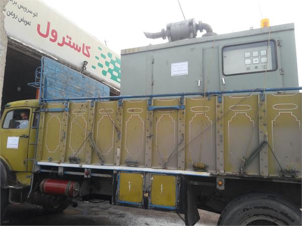 ارسال دیزل ژنراتور جهت برق‌رسانی به مناطق سیل‌زده استان لرستان