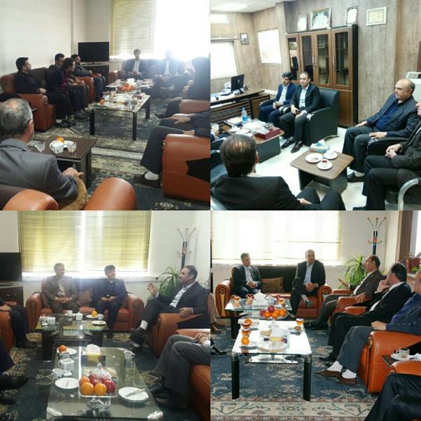 دیدار نوروزی مدیرکل ارتباطات و فناوری اطلاعات با مدیران ادارات تابع وزارت