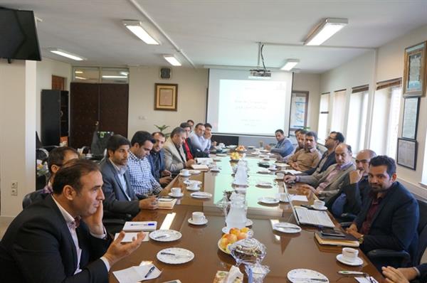 بازدید کارگروه پدافند غیرعامل از وضعیت شبکه  داخلی  شرکت گاز