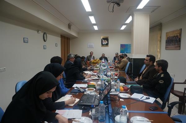 بررسی زیر ساخت های ارتباطی دو دستگاه اجرایی توسط کارگروه سایبری استان