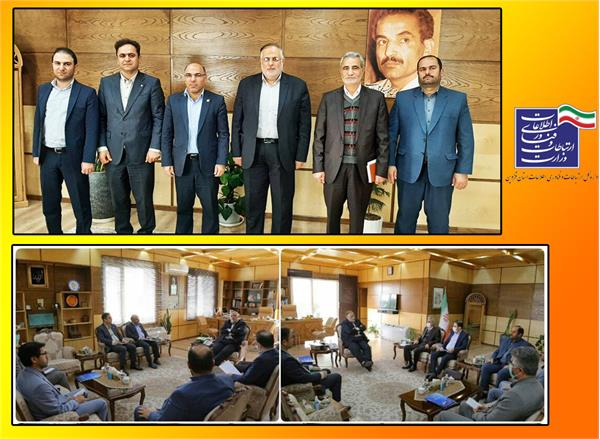 دیدار مدیران استانی وزارت ، با استاندار قزوین
