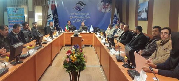 بازدید کارکنان  دستگاههای اجرایی تابع وزارت ارتباطات و فناوری اطلاعات از اداره کل تنظیم مقررات و ارتباطات رادیویی منطقه شمالغرب